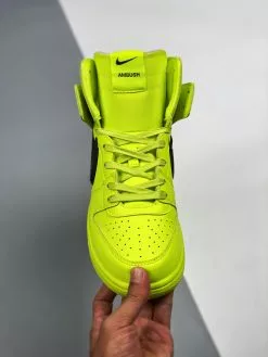 Nike SB Dunk AMBUSH X Nike Dunk High “Atomic Green” CU7544-300 For Sale -Cheap Jordan Shop AMBUSH x Nike Dunk High Atomic Green CU7544 300 For Sale 5 1