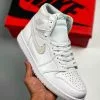 Air Jordan 1 High 85 White/Neutral Grey BQ4422-100 For Sale