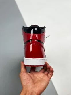 Air Jordan 1 High OG “Bred Patent” Black/White-Varsity Red For Sale -Cheap Jordan Shop Air Jordan 1 High OG Bred Patent Black White Varsity Red 7