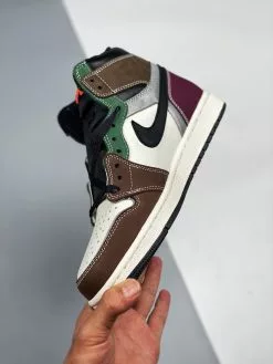 Air Jordan 1 High OG “Hand Crafted” Black/Archaeo Brown-Dark Chocolate For Sale -Cheap Jordan Shop Air Jordan 1 High OG Hand Crafted Black Archaeo Brown Dark Chocolate For Sale 4