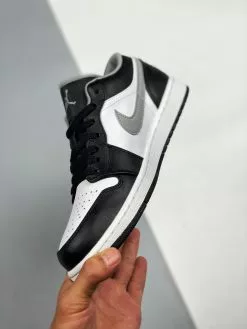 Air Jordan 1 Low Black Medium Grey 553558-040 For Sale -Cheap Jordan Shop Air Jordan 1 Low Black Medium Grey 553558 040 For Sale 6