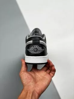 Air Jordan 1 Low Black Medium Grey 553558-040 For Sale -Cheap Jordan Shop Air Jordan 1 Low Black Medium Grey 553558 040 For Sale 8