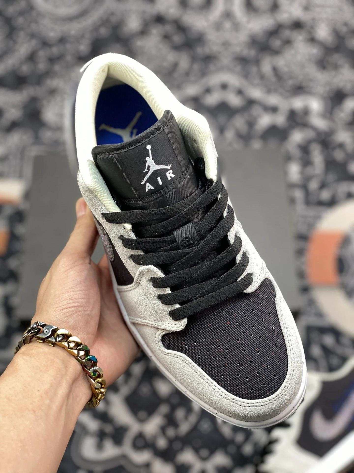 Air Jordan 1 Low ‘Crater 2021’ Grey Black For Sale 8 Air Jordan 1 Low ‘Crater 2021’ Grey Black For Sale - Image 6