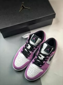 Air Jordan 1 Low “Fuchsia” White Purple CK3022-503 For Sale -Cheap Jordan Shop Air Jordan 1 Low Fuchsia White Purple CK3022 503 For Sale 4