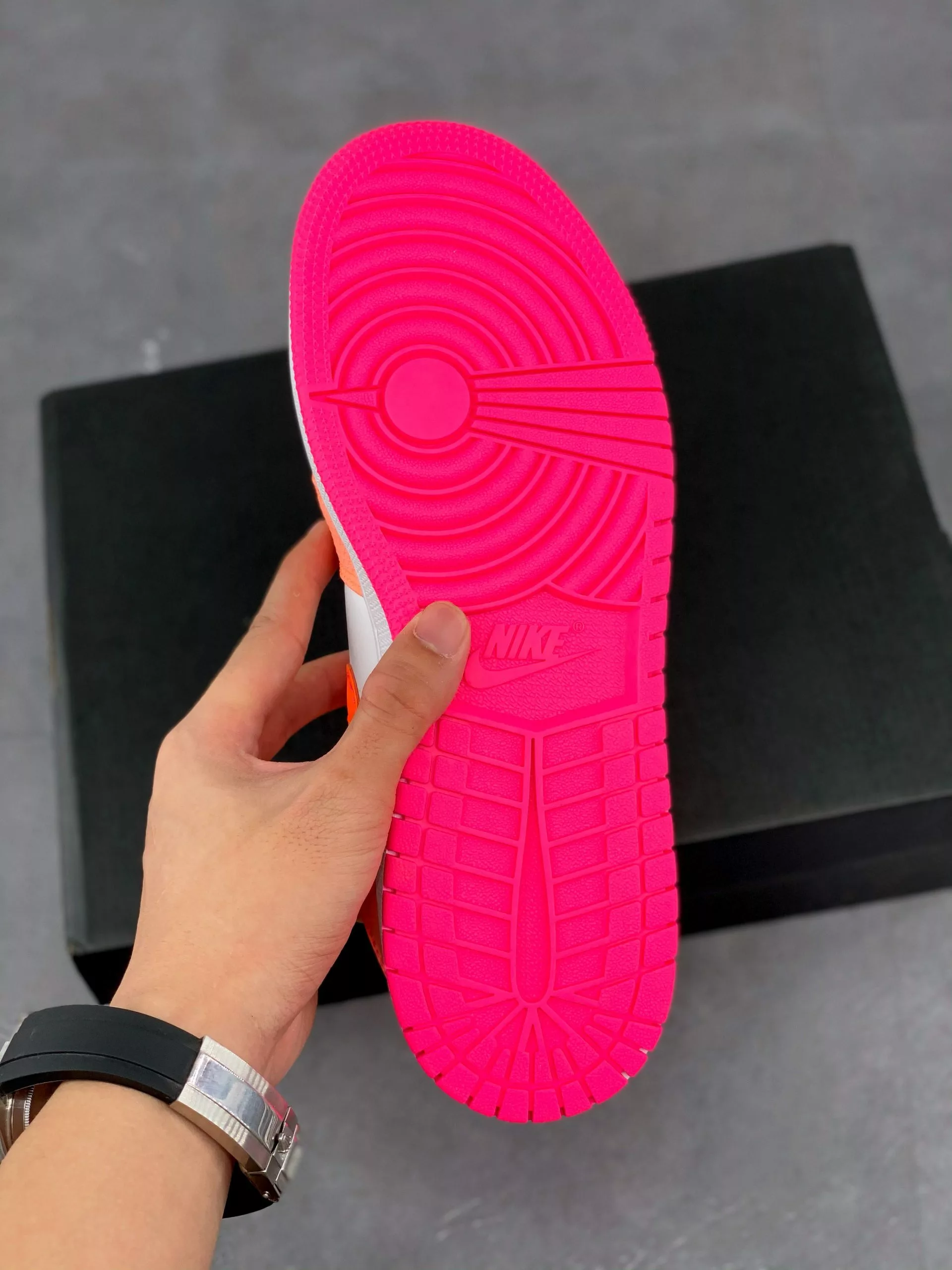 Air Jordan 1 Low Utility GS Pink White For Sale 6 Air Jordan 1 Low Utility GS Pink White For Sale - Image 4