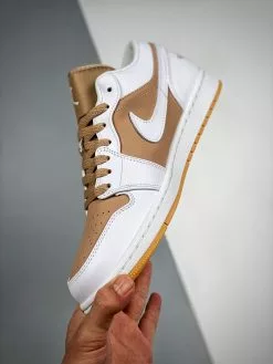 Air Jordan 1 Low White Tan Gum DN6999-100 For Sale -Cheap Jordan Shop Air Jordan 1 Low White Tan Gum For Sale 4