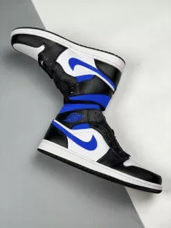 Air Jordan 1 Mid Black White Royal 554724-140 For Sale -Cheap Jordan Shop Air Jordan 1 Mid Black White Royal 554724 140 For Sale 3 1