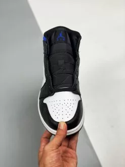 Air Jordan 1 Mid Black White Royal 554724-140 For Sale -Cheap Jordan Shop Air Jordan 1 Mid Black White Royal 554724 140 For Sale 5 1