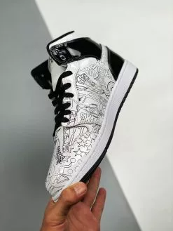 Air Jordan 1 Mid “DIY” White/Black-Volt For Sale -Cheap Jordan Shop Air Jordan 1 Mid DIY White Black Volt For Sale 4 1