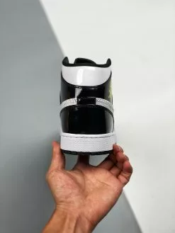 Air Jordan 1 Mid “DIY” White/Black-Volt For Sale -Cheap Jordan Shop Air Jordan 1 Mid DIY White Black Volt For Sale 7 1