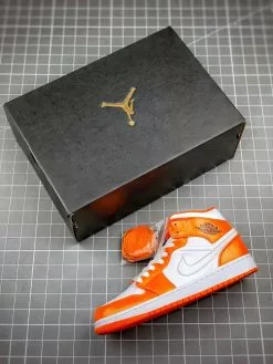 Air Jordan 1 Mid “Electro Orange“ DM3531-800 For Sale -Cheap Jordan Shop Air Jordan 1 Mid Electro Orange DM3531 800 For Sale 2