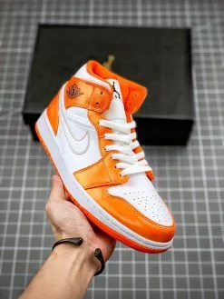 Air Jordan 1 Mid “Electro Orange“ DM3531-800 For Sale
