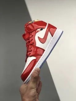 Air Jordan 1 Mid Red Patent DC7294-600 For Sale -Cheap Jordan Shop Air Jordan 1 Mid Red Patent DC7294 600 For Sale 4 1