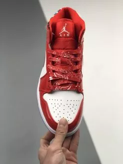 Air Jordan 1 Mid Red Patent DC7294-600 For Sale -Cheap Jordan Shop Air Jordan 1 Mid Red Patent DC7294 600 For Sale 5 1