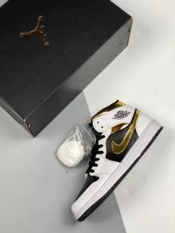 Air Jordan 1 Mid White/Black-Metallic Gold For Sale 12 Air Jordan 1 Mid White/Black-Metallic Gold For Sale -Cheap Jordan Shop Air Jordan 1 Mid White Black Metallic Gold 2