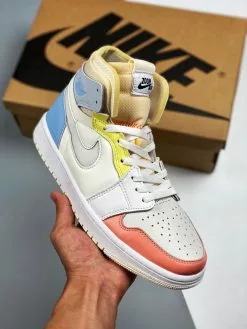 Cheap Jordan Shop 8 Air Jordan 1 Zoom CMFT “To My First Coach” Sail/White-Zitron For Sale
