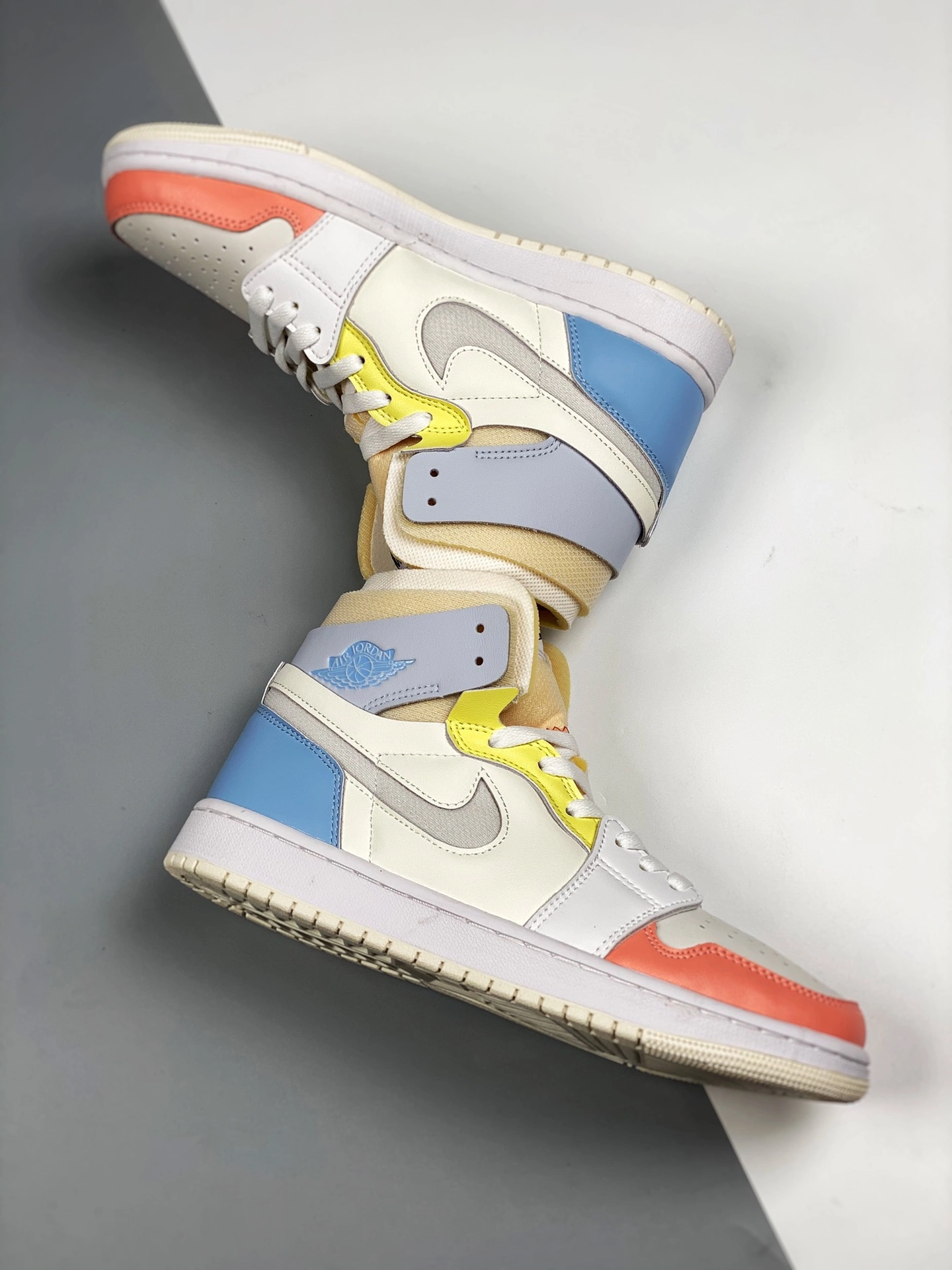 Air Jordan 1 Zoom CMFT “To My First Coach” Sail/White-Zitron For Sale 6 Air Jordan 1 Zoom CMFT “To My First Coach” Sail/White-Zitron For Sale - Image 4