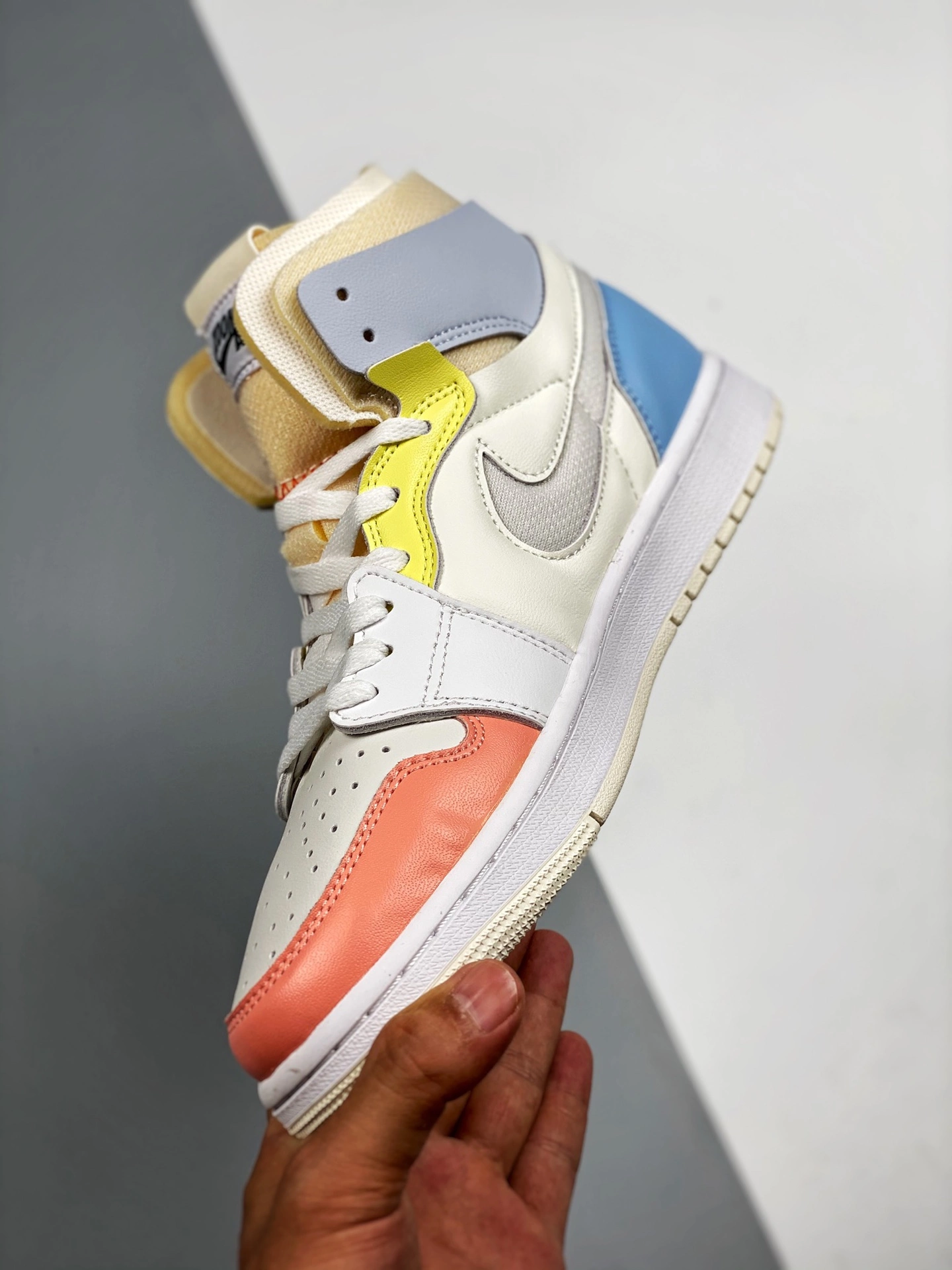 Air Jordan 1 Zoom CMFT “To My First Coach” Sail/White-Zitron For Sale 7 Air Jordan 1 Zoom CMFT “To My First Coach” Sail/White-Zitron For Sale - Image 5