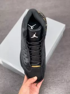 Air Jordan 13 “Gold Glitter” Black/Metallic Gold On Sale -Cheap Jordan Shop Air Jordan 13 Gold Glitter Black Metallic Gold On Sale 3