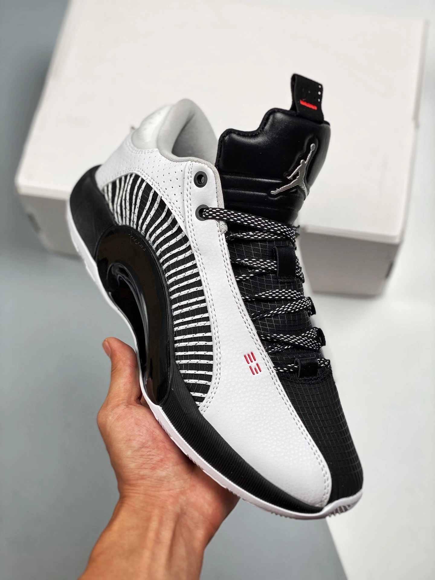 Air Jordan 35 Low ‘Black White’ CW2460-101 On Sale 3 Air Jordan 35 Low ‘Black White’ CW2460-101 On Sale