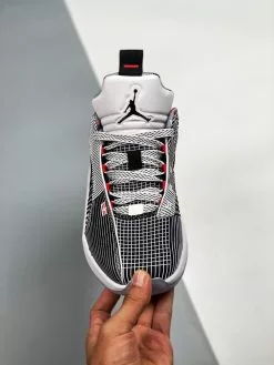 Air Jordan 35 Low “Quai 54” White/Black-University Red On Sale -Cheap Jordan Shop Air Jordan 35 Low Quai 54 White Black University Red 5
