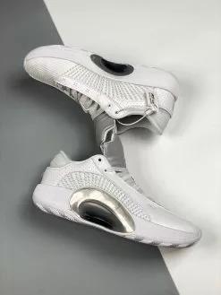 Air Jordan 35 Low White/White-Metallic Silver On Sale -Cheap Jordan Shop Air Jordan 35 Low White White Metallic Silver On Sale 3