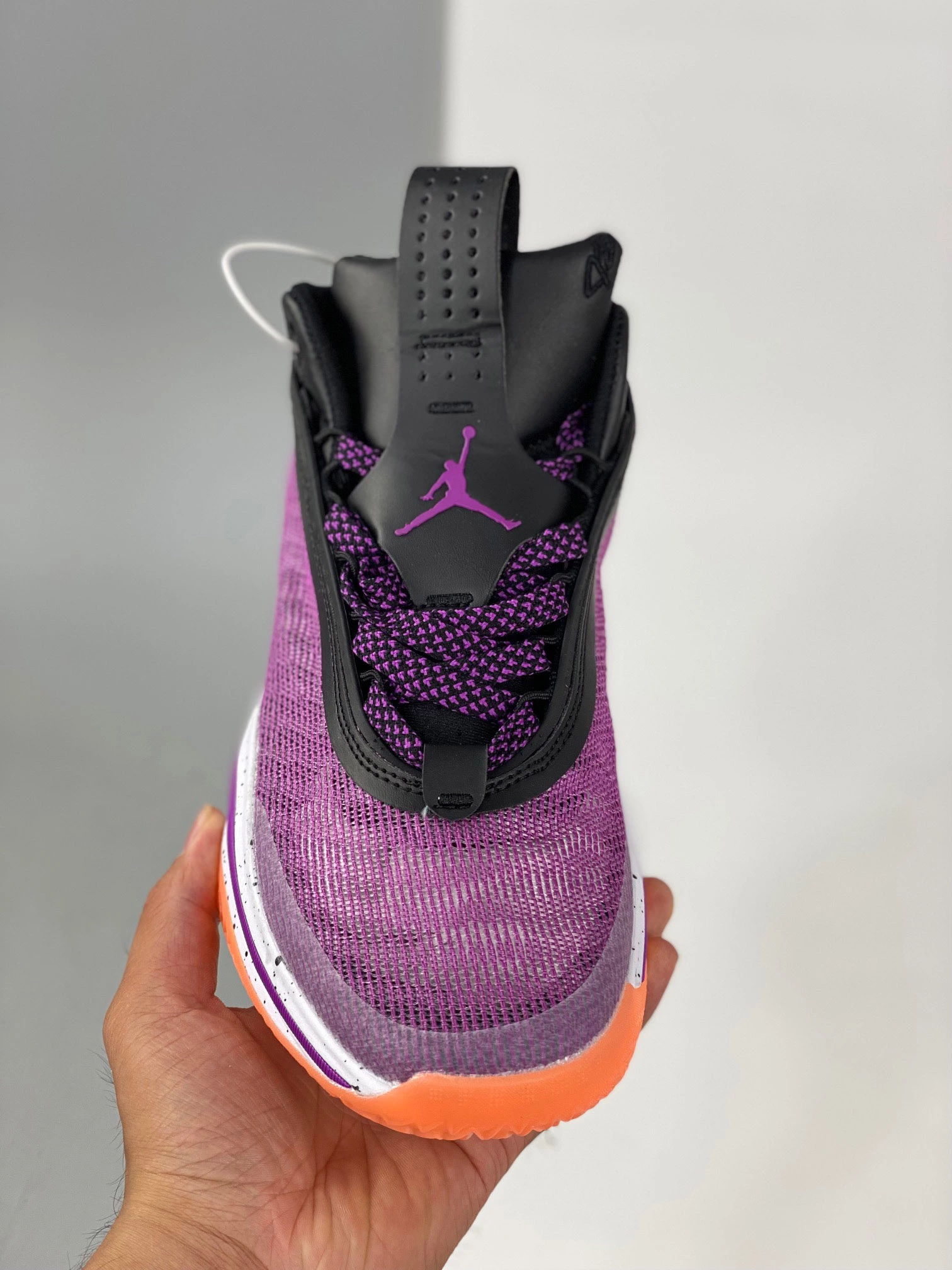 Air Jordan 36 “First Light” Black/White-Bright Mango-Hyper Violet On Sale 7 Air Jordan 36 “First Light” Black/White-Bright Mango-Hyper Violet On Sale - Image 5