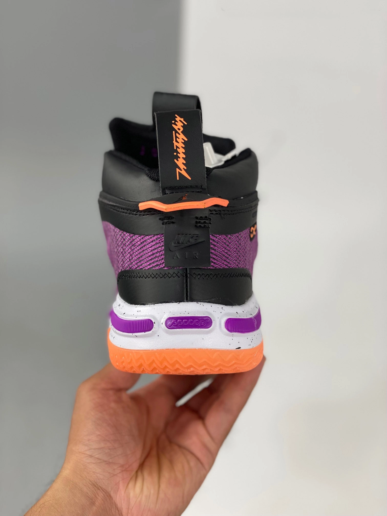 Air Jordan 36 “First Light” Black/White-Bright Mango-Hyper Violet On Sale 8 Air Jordan 36 “First Light” Black/White-Bright Mango-Hyper Violet On Sale - Image 6
