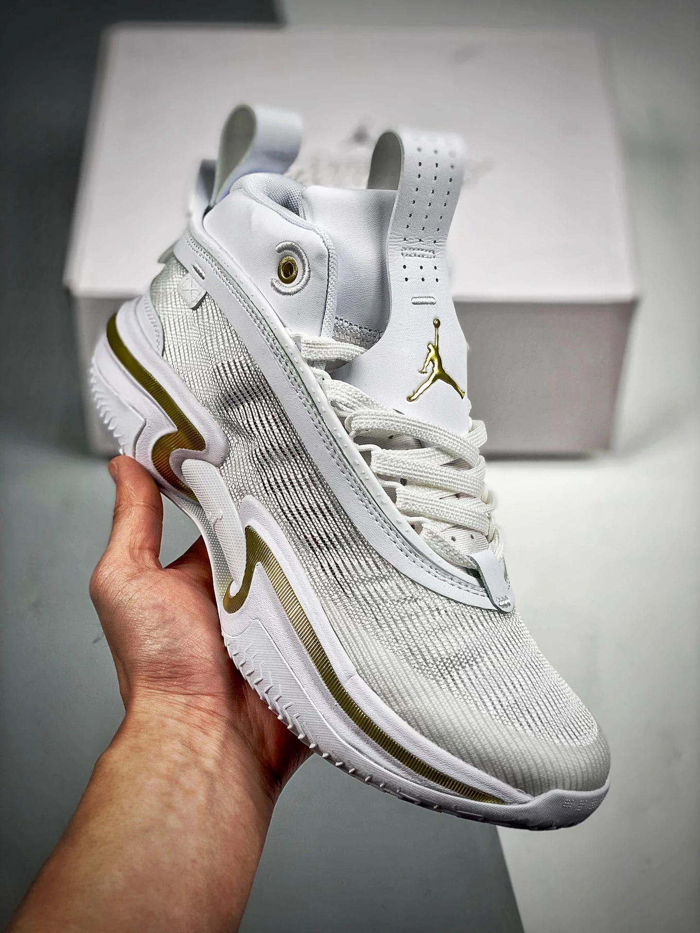 Air Jordan 36 “Glory” White/Black-Metallic Gold DJ4482-100 On Sale 2 Air Jordan 36 “Glory” White/Black-Metallic Gold DJ4482-100 On Sale