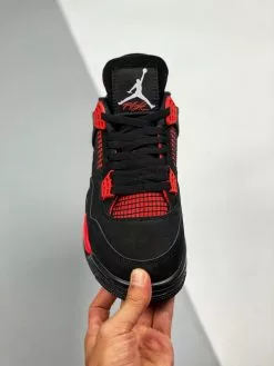 Air Jordan 4 “Red Thunder” Black/White-Red CT8527-016 For Sale -Cheap Jordan Shop Air Jordan 4 Red Thunder Black White Red CT8527 016 5