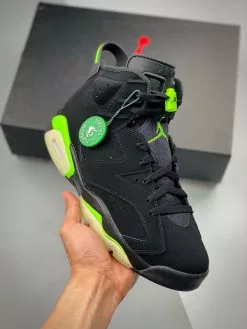 Air Jordan 6 Black/Electric Green CT8529-003 For Sale