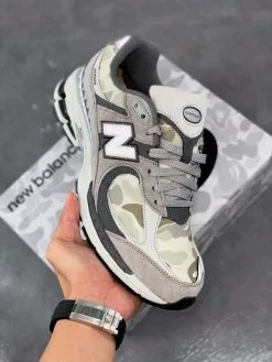 BAPE X New Balance 2002R ‘Apes Together Strong-Grey Camo’ For Sale