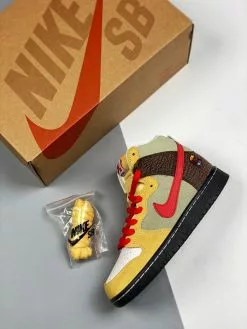 Color Skates X Nike SB Dunk High “Kebab And Destroy” For Sale -Cheap Jordan Shop Color Skates x Nike SB Dunk High Kebab And Destroy For Sale 2 1