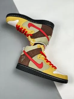 Color Skates X Nike SB Dunk High “Kebab And Destroy” For Sale -Cheap Jordan Shop Color Skates x Nike SB Dunk High Kebab And Destroy For Sale 3 1