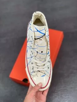 Converse Chuck 70 Hi Paint-Splattered Egret For Sale 11 Converse Chuck 70 Hi Paint-Splattered Egret For Sale -Cheap Jordan Shop Converse Chuck 70 Hi Paint Splattered Egret For Sale 2