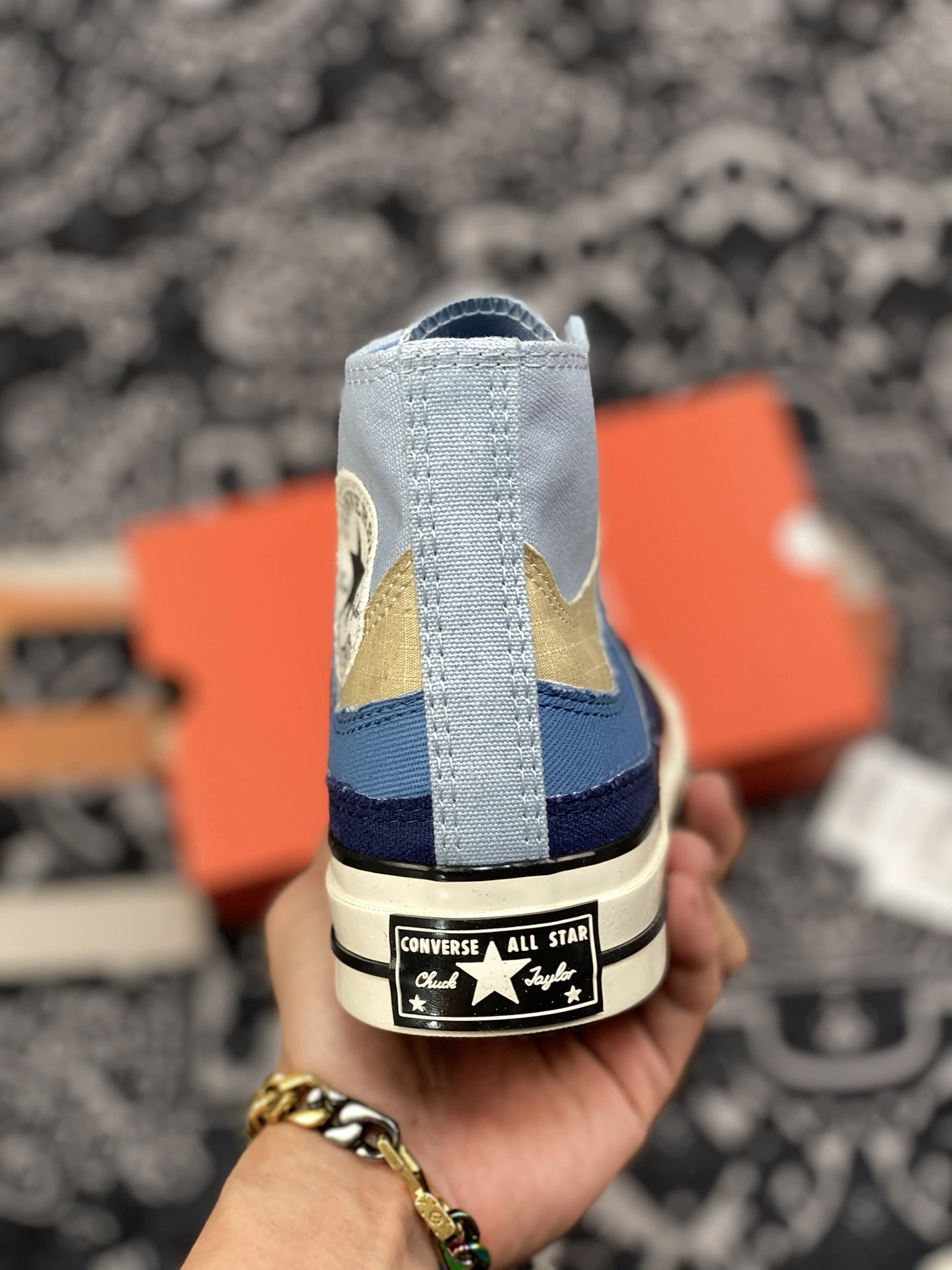 Converse Chuck 70 High ‘The Great Outdoors Chambray Blue’ For Sale 9 Converse Chuck 70 High ‘The Great Outdoors Chambray Blue’ For Sale - Image 7