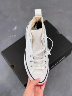 Converse Run Star Hike High ‘Made With Love White’ For Sale -Cheap Jordan Shop Converse Run Star Hike High Made With Love White For Sale 5