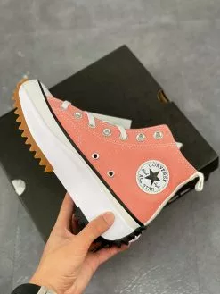 Converse Statement Flow Run Star Hike Pink White For Sale -Cheap Jordan Shop Converse Statement Flow Run Star Hike Pink White For Sale 2