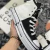 Feng Chen Wang X Converse Chuck 70 High 2-in-1 Ivory Black For Sale -Cheap Jordan Shop Feng Chen Wang x Converse Chuck 70 High 2 in 1 Ivory Black For Sale