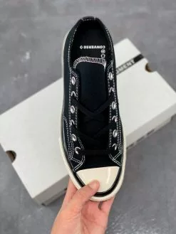 Fragment Design X Moncler X Converse Chuck 70 Black For Sale 11 Fragment Design X Moncler X Converse Chuck 70 Black For Sale -Cheap Jordan Shop Fragment Design x Moncler x Converse Chuck 70 Black For Sale 2