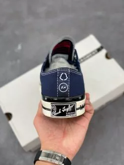 Fragment Design X Moncler X Converse Chuck 70 Navy For Sale -Cheap Jordan Shop Fragment Design x Moncler x Converse Chuck 70 Navy For Sale 5