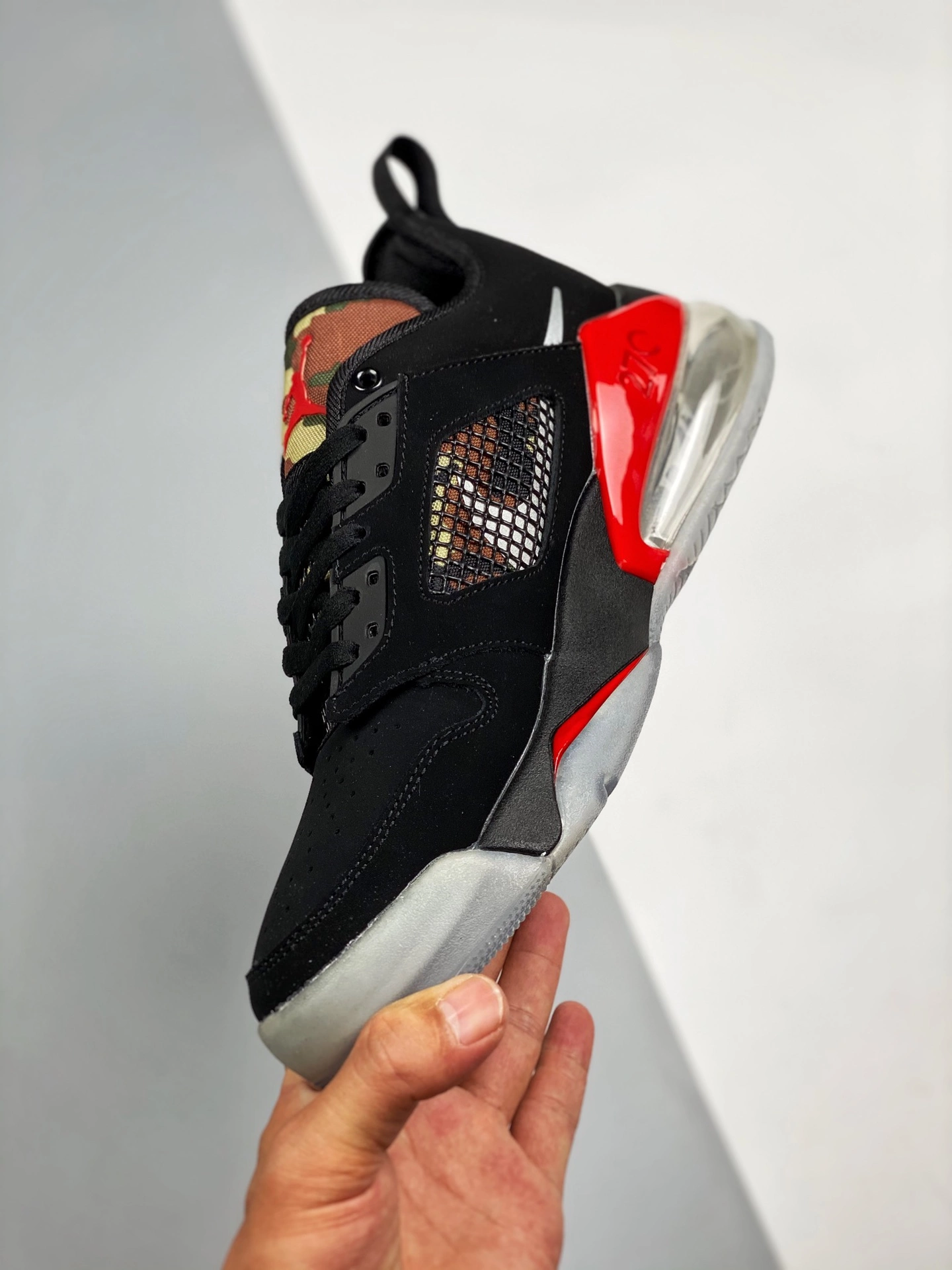Jordan Mars 270 Low “Camo” Black Red CK1196-008 For Sale 7 Jordan Mars 270 Low “Camo” Black Red CK1196-008 For Sale - Image 5