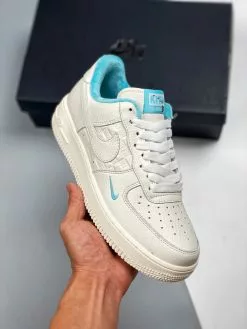 Kith X Nike Air Force 1 Low “Hawaii” White/Blue Lagoon-Aloe Verde For Sale