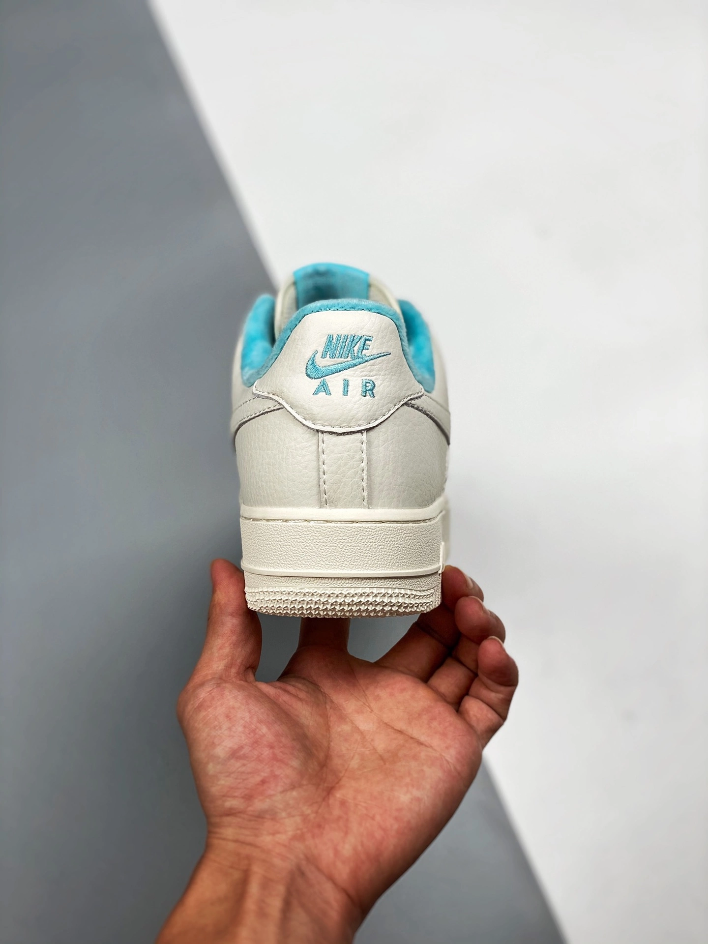 Kith X Nike Air Force 1 Low “Hawaii” White/Blue Lagoon-Aloe Verde For Sale 10 Kith X Nike Air Force 1 Low “Hawaii” White/Blue Lagoon-Aloe Verde For Sale - Image 8
