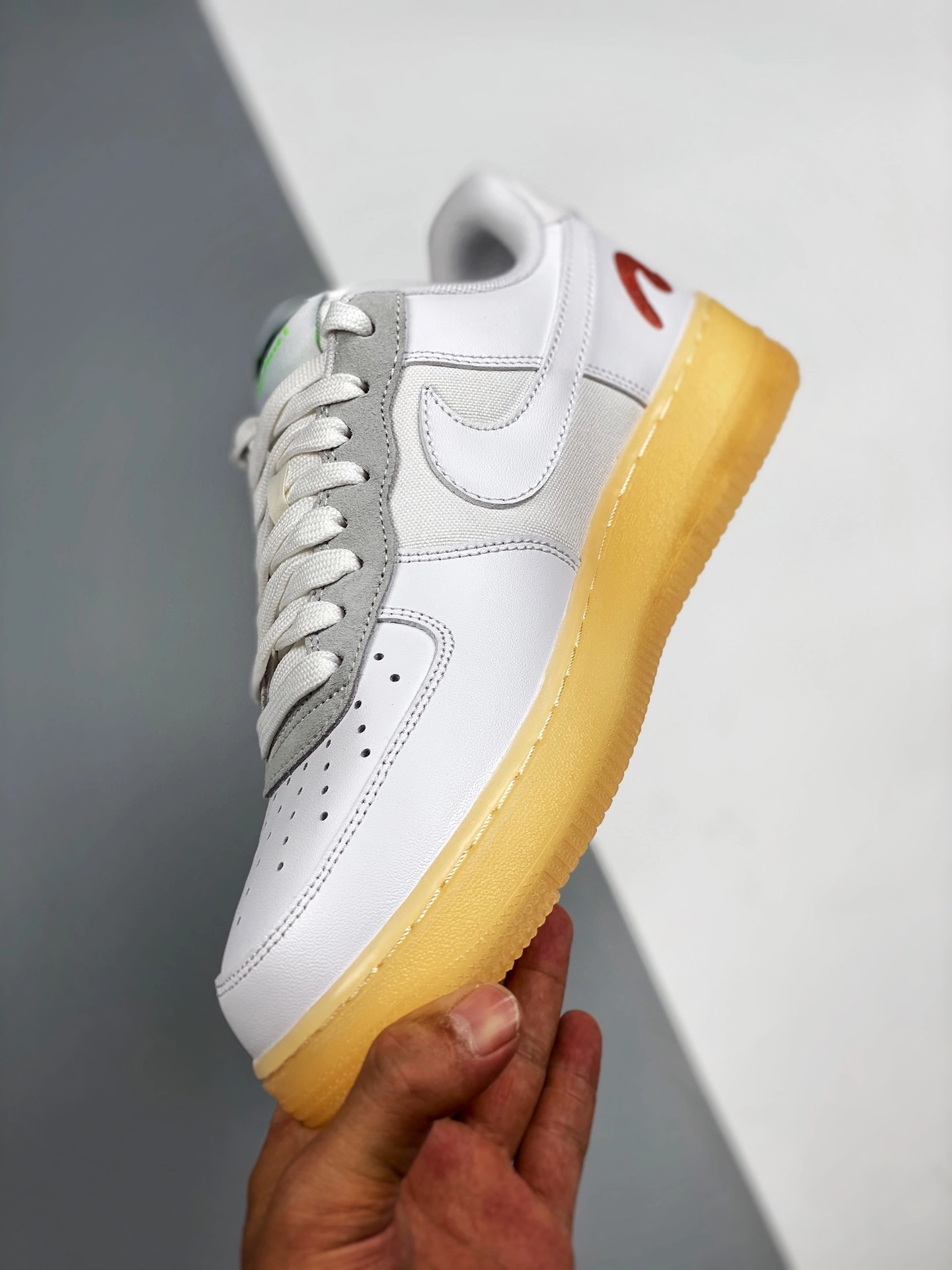 Mayumi Yamase X Nike Air Force 1 Flyleather White For Sale 8 Mayumi Yamase X Nike Air Force 1 Flyleather White For Sale - Image 6