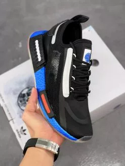 NASA X Adidas NMD R1 SPECTOO Black/Solar Red FX6818 For Sale