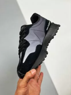 New Balance 327 Black Summer Fog MS327SB For Sale -Cheap Jordan Shop New Balance 327 Black Summer Fog MS327SB For Sale 4