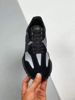 New Balance 327 Black Summer Fog MS327SB For Sale -Cheap Jordan Shop New Balance 327 Black Summer Fog MS327SB For Sale 5
