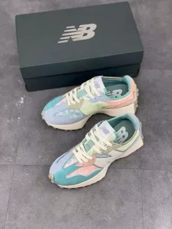 New Balance 327 “Paisley Pack” Blue/Pink-Green For Sale -Cheap Jordan Shop New Balance 327 Paisley Pack Blue Pink Green For Sale 2