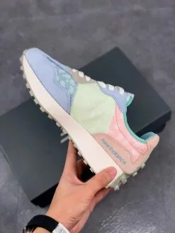 New Balance 327 “Paisley Pack” Blue/Pink-Green For Sale -Cheap Jordan Shop New Balance 327 Paisley Pack Blue Pink Green For Sale 3